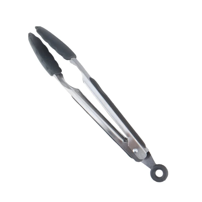 Ultimate Premium Silicone Cooking Utensils Set - Complete Heat Resistant Kitchen Tools for Effortless Cooking and Baking, including Turner, Tongs, Spatula, Spoon, Brush, and Whisk (Model JT888)