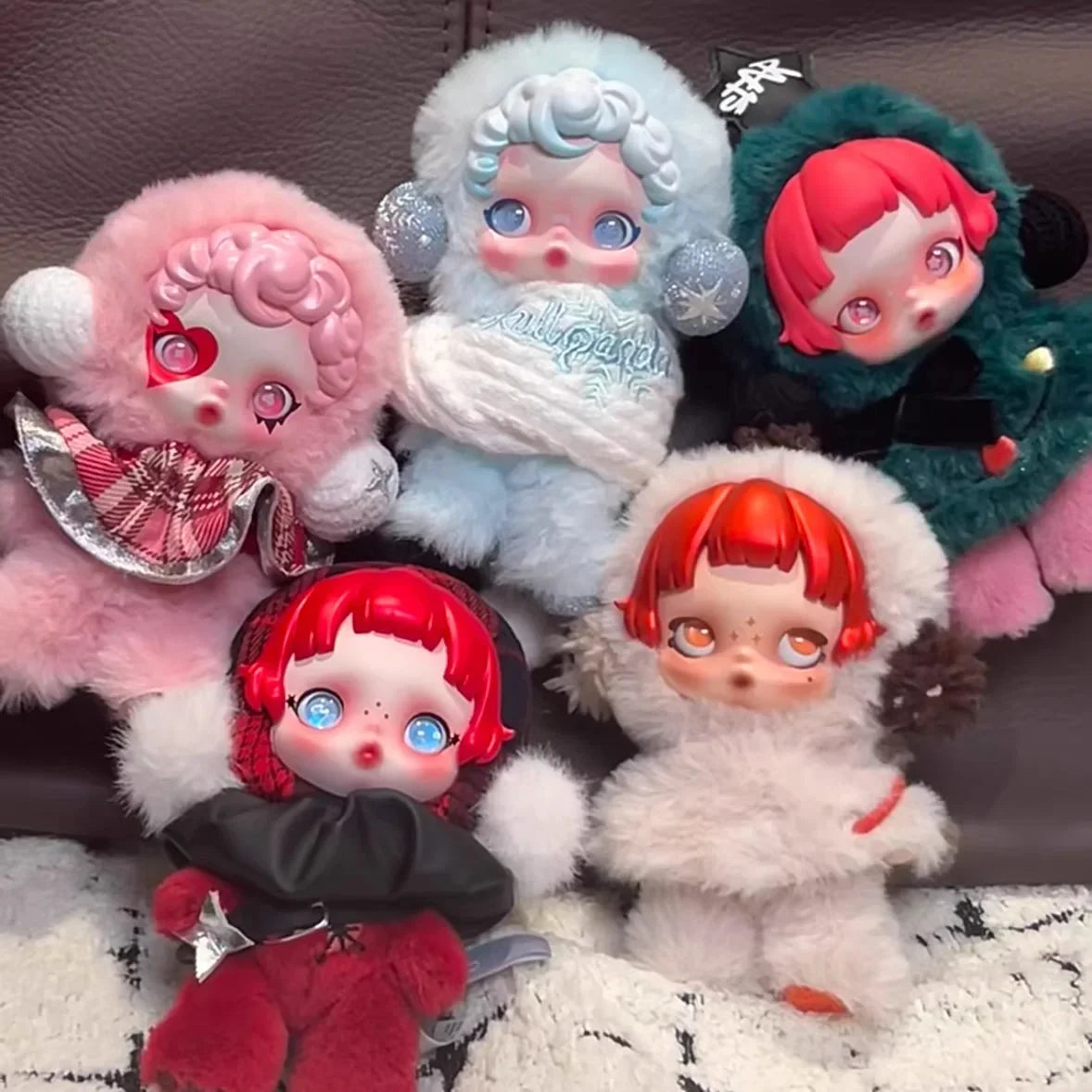 Unbox Joy with the Skullpanda Winter Music Series Plush Dolls - Collectible Mystery Box Fun!
