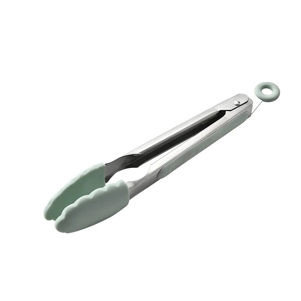 Ultimate Premium Silicone Cooking Utensils Set - Complete Heat Resistant Kitchen Tools for Effortless Cooking and Baking, including Turner, Tongs, Spatula, Spoon, Brush, and Whisk (Model JT888)