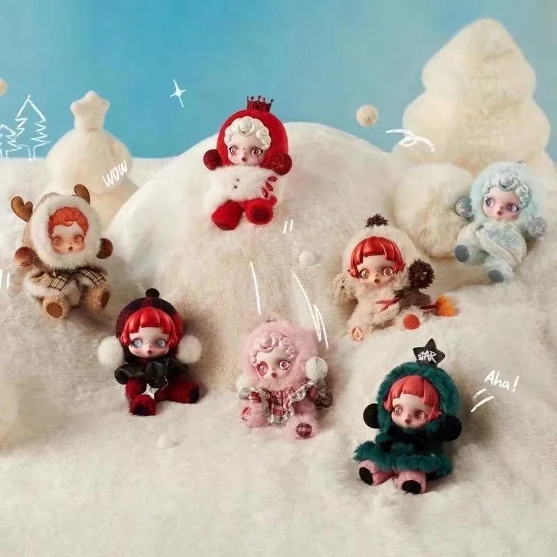 Unbox Joy with the Skullpanda Winter Music Series Plush Dolls - Collectible Mystery Box Fun!
