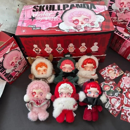 Unbox Joy with the Skullpanda Winter Music Series Plush Dolls - Collectible Mystery Box Fun!
