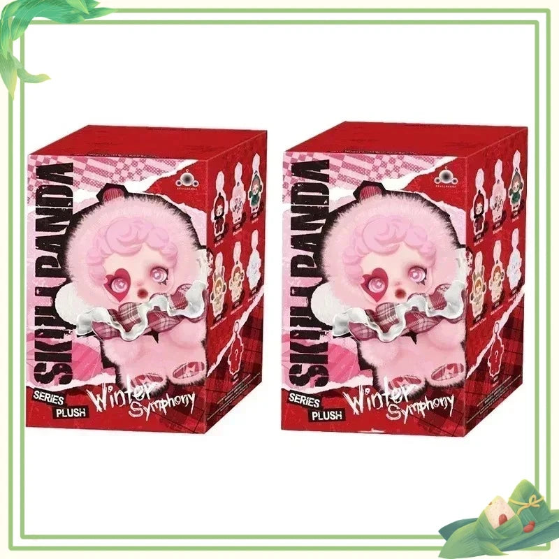 Unbox Joy with the Skullpanda Winter Music Series Plush Dolls - Collectible Mystery Box Fun!