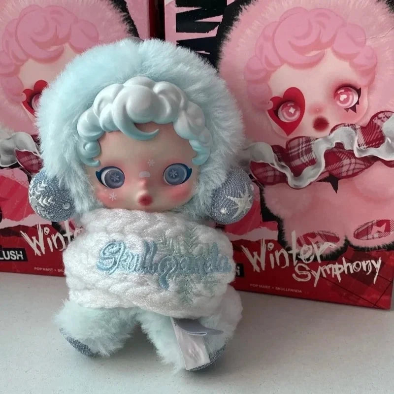 Unbox Joy with the Skullpanda Winter Music Series Plush Dolls - Collectible Mystery Box Fun!