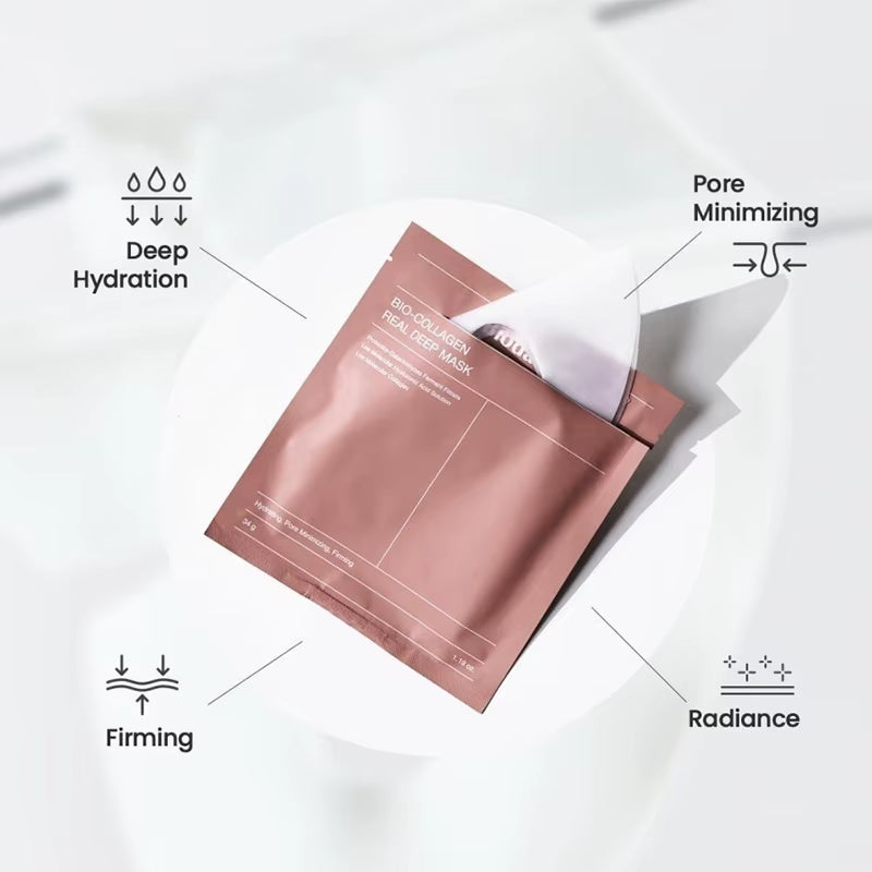 Revitalize Your Skin Overnight with Bio Collagen Face Mask - Deep Hydrating & Brightening Moisturizer