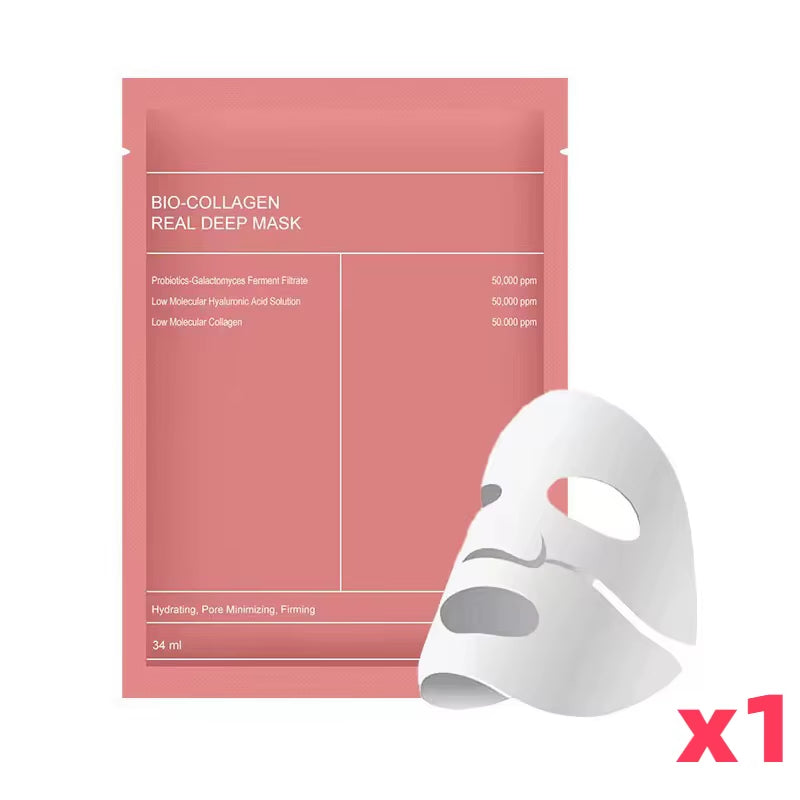 Revitalize Your Skin Overnight with Bio Collagen Face Mask - Deep Hydrating & Brightening Moisturizer
